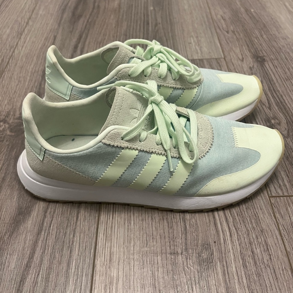 Mint Green Women's Adidas Sneakers size 9